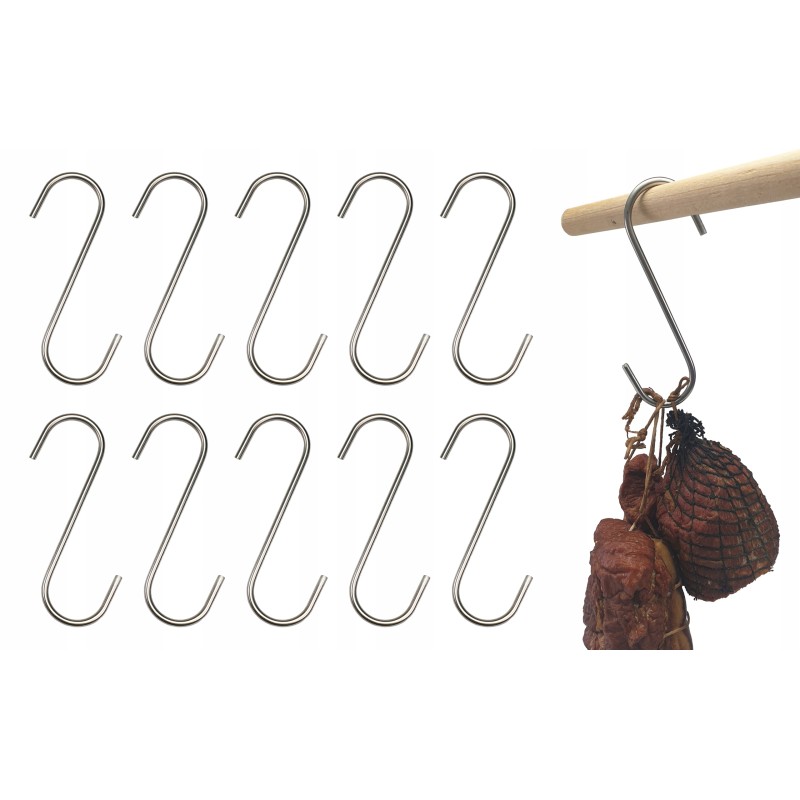 S 515 be dūmų kabliukų skersmuo 5 15cm, neaštri, tvirti