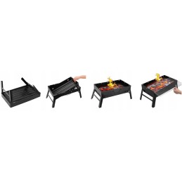 Nešiojamas, sulankstomas mini turistinis grilis - lagaminas