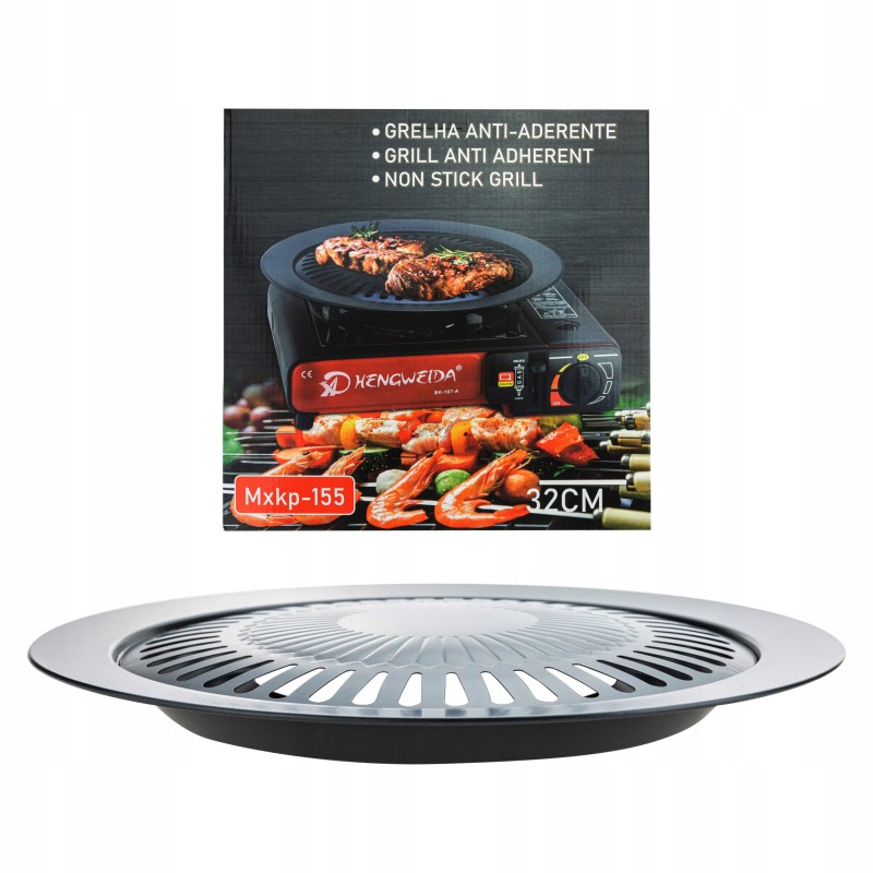 Grilio priedas kempingo viryklei