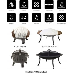 „Amazon“ pagrindai – apvalus židinio gaubtas – 44“ – 132,1 x 132,1 x 1,3 cm