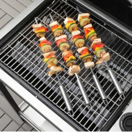 Ikea grilltider iešmas 4 vnt, nerūdijančio plieno, 45 cm