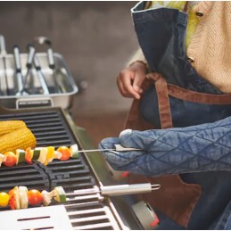 Ikea grilltider iešmas 4 vnt, nerūdijančio plieno, 45 cm