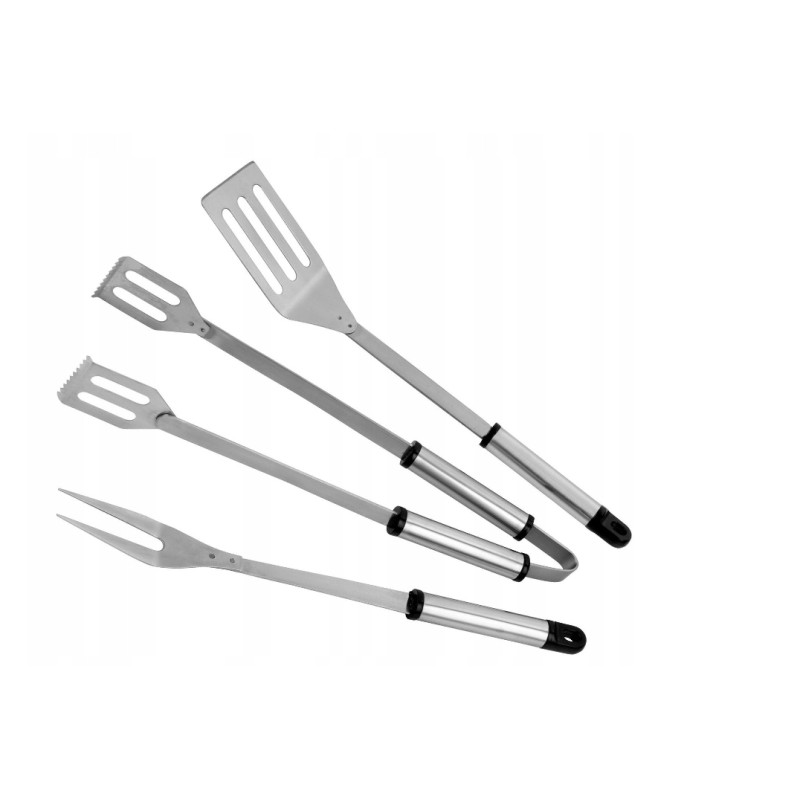 3 grilio stalo įrankių rinkinys
