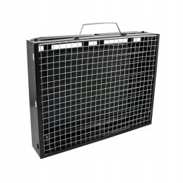 Sodo grilis su anglimis, sulankstomas, nešiojamas, turistinis lagaminas, grotelės