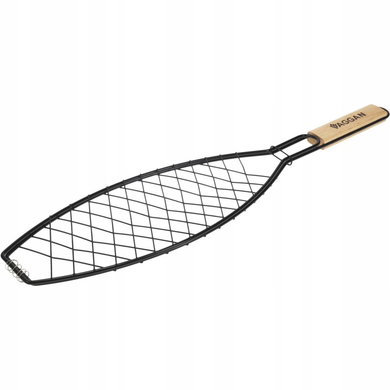 Grilio grotelės žuviai kepti, nerūdijančio plieno