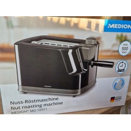 Medion elektrinis grilis riešutams kepti, 500 vatų