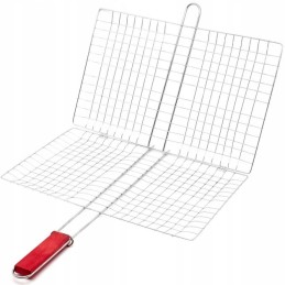 Didelės plieninės grotelės griliui 6256