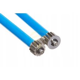 Nerūdijančio plieno vielos įtempiklis, guminė rankena