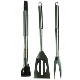Plieniniai grilio įrankiai, 3 vnt. c80901140 bbq