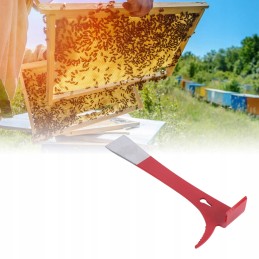 Bitininkystės kaltas su barstytuvu, nerūdijantis plienas