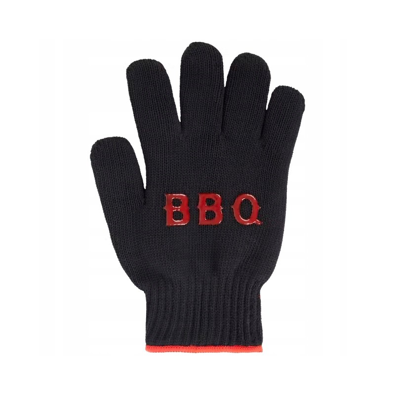 BBQ grilio pirštinės juodos grilio pirštinės