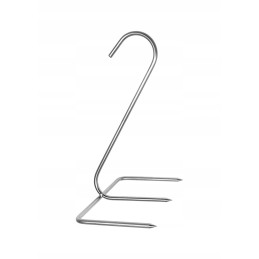 Kabliukai vištienai rūkyti, storis 4 mm, 5 vnt