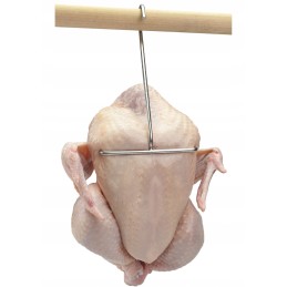 Kabliukai vištienai rūkyti, storis 4 mm, 5 vnt