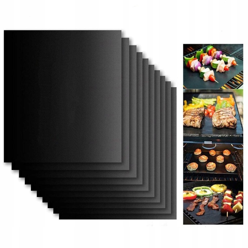 Tefloninis grilio kilimėlis, daugkartinio naudojimo kepsninė