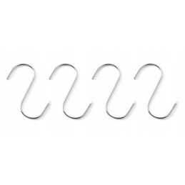 Mėsininko kabliukai 11 cm, rinkinys iš 4 hendi dalių 513545