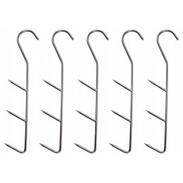 H 403 rūkymo kabliukai 4mm kiaulienos nugarinės lux rūkymui