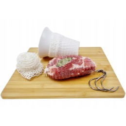 H 403 rūkymo kabliukai 4mm kiaulienos nugarinės lux rūkymui