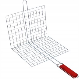 Nerūdijančio plieno grotelės kepsniams ir žuviai kepti