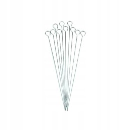 Šašlykų iešmeliai 40 cm 10 vnt. medžiaga