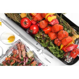 Kepsninės komplektas, kepsninės reikmenys, rinkinys iš 3 vnt.