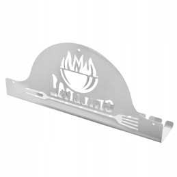 Kabykla įrankiams, aksesuarams, pagaliukams, 10 omų, logotipas