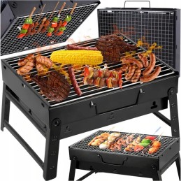 Nešiojamas, sulankstomas mini turistinis grilis - lagaminas