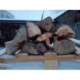 Jablon sausai rūkoma mediena 10 kg su žieve