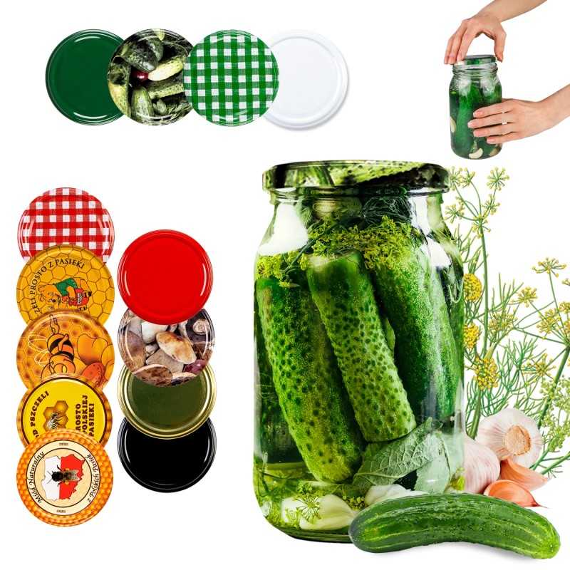 900 ml stiklinis indas su metaliniu dangteliu