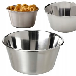 Virtuvinis dubuo užkandžiams 13 cm, nerūdijantis plienas