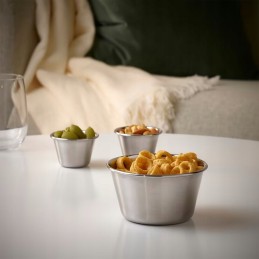 Virtuvinis dubuo užkandžiams 13 cm, nerūdijantis plienas