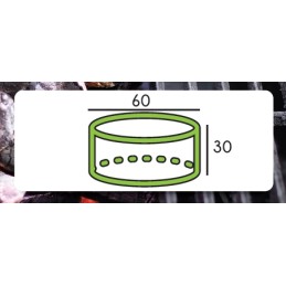 Sodo kepsninės dangtis 60x30
