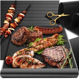 Tefloninis kilimėlis, bbq padas griliui, kepimui, daugkartinis padėklas, 10 vnt