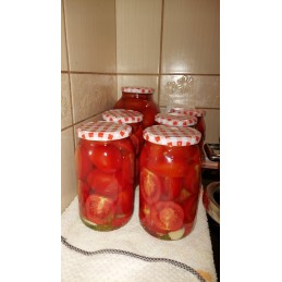 900 ml stiklinis indas su metaliniu dangteliu