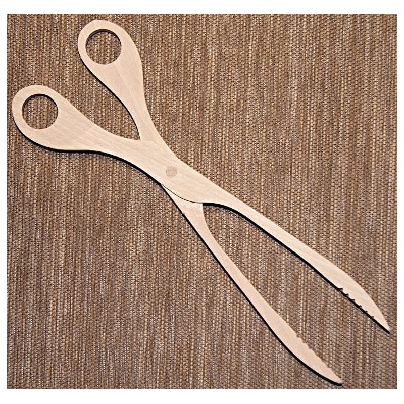 ➡️ Dovanų ekologiškos medinės grilio žnyplės 28cm