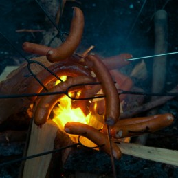 Šakutė grilio židiniui 110cm