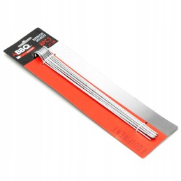 Metaliniai iešmeliai iešmams - grilis 27cm, 8 vnt