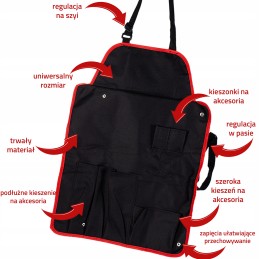 BBQ prijuostė, maisto gaminimo prijuostė, kepimo, kulinarijos dirbtuvės, su kišenėmis