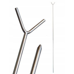 Nerūdijančio plieno atramos židinio šakėms h-86cm fi 3mm 1 vnt.