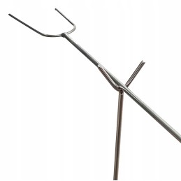 Nerūdijančio plieno atramos židinio šakėms h-86cm fi 3mm 1 vnt.