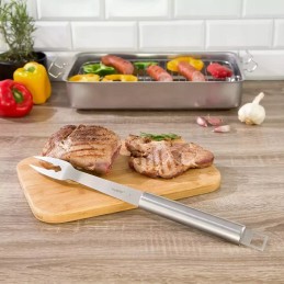 Grilio šakutė keptai mėsai, 43,5 cm, plieninė