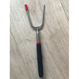 Teleskopinis stulpas laužui