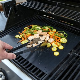 ⭐ 4 tefloninių grilio kilimėlių rinkinys