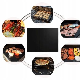 ⭐ 4 tefloninių grilio kilimėlių rinkinys