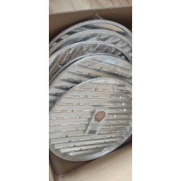 Aliuminio grilio padėklai, apvalūs, 34 cm, 3 vnt