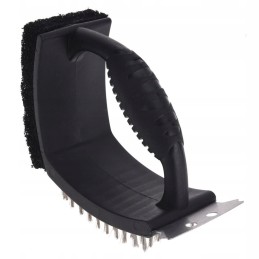 3in1 grilio valymo šepetys ir grandiklis