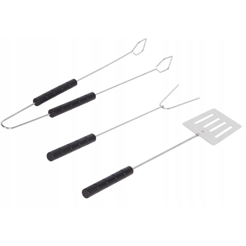 Nerūdijančio plieno grilio rinkinys, 3 vnt