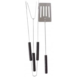 Nerūdijančio plieno grilio rinkinys, 3 vnt