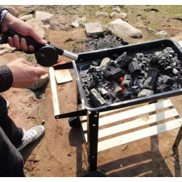 Pūstuvas židiniui ir laužui įkurti