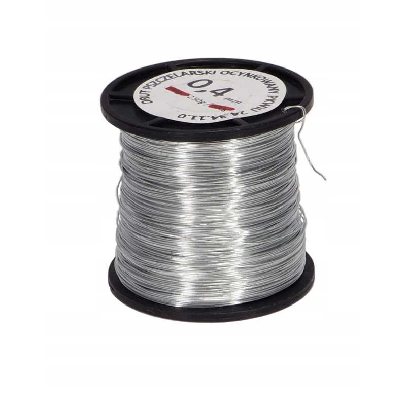 Cinkuota bitininkystės viela 0,4 mm 250 g