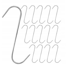 Stiprūs rūkymo kabliukai mėsai rūkyti, 15 vnt